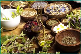 Herbas medicinais para o tratamento da prostatite crónica