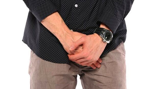 Dor na zona da ingle con prostatite